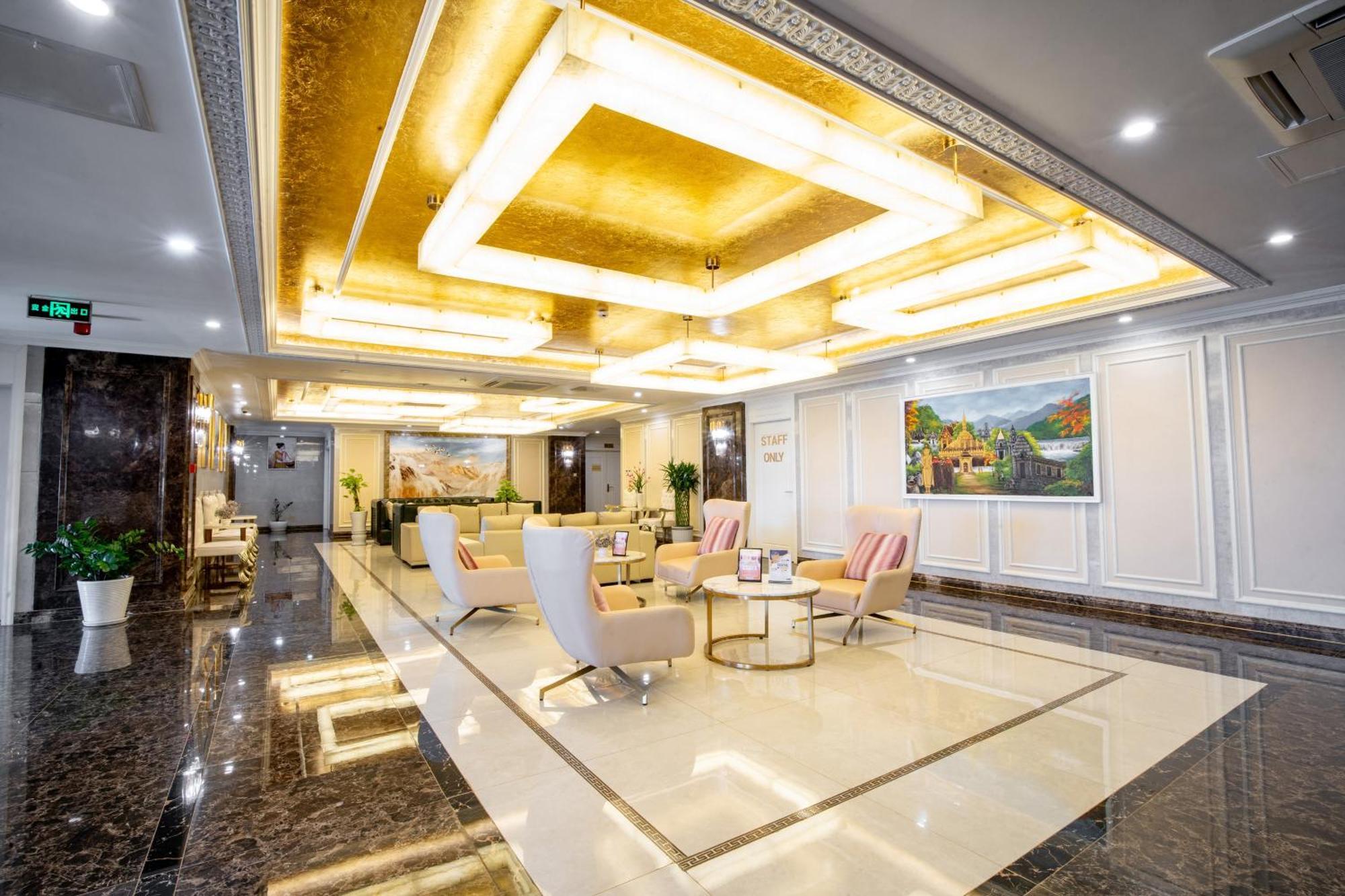 St Hotel Wattay Airport Vientiane Exteriör bild