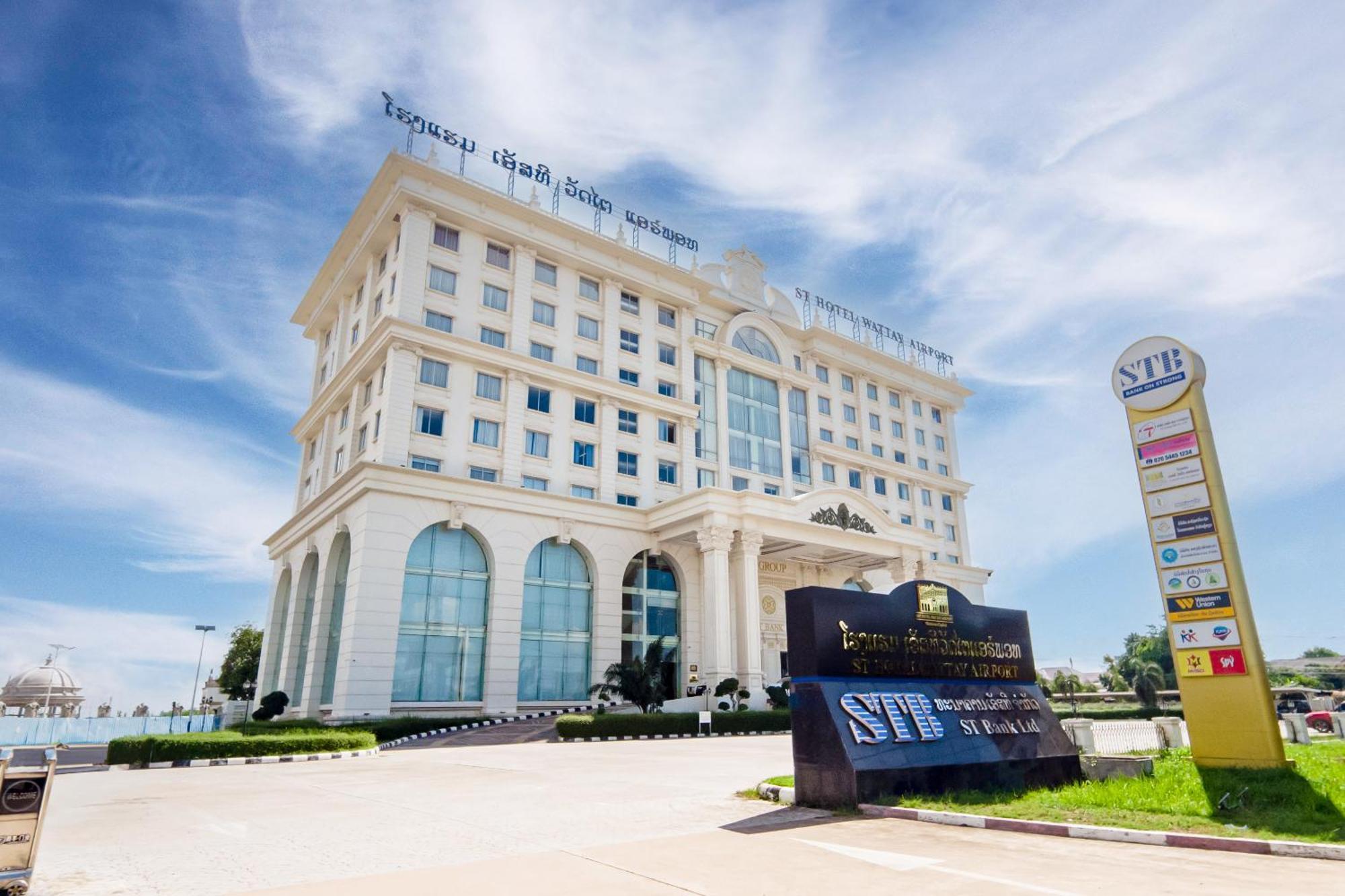 St Hotel Wattay Airport Vientiane Exteriör bild