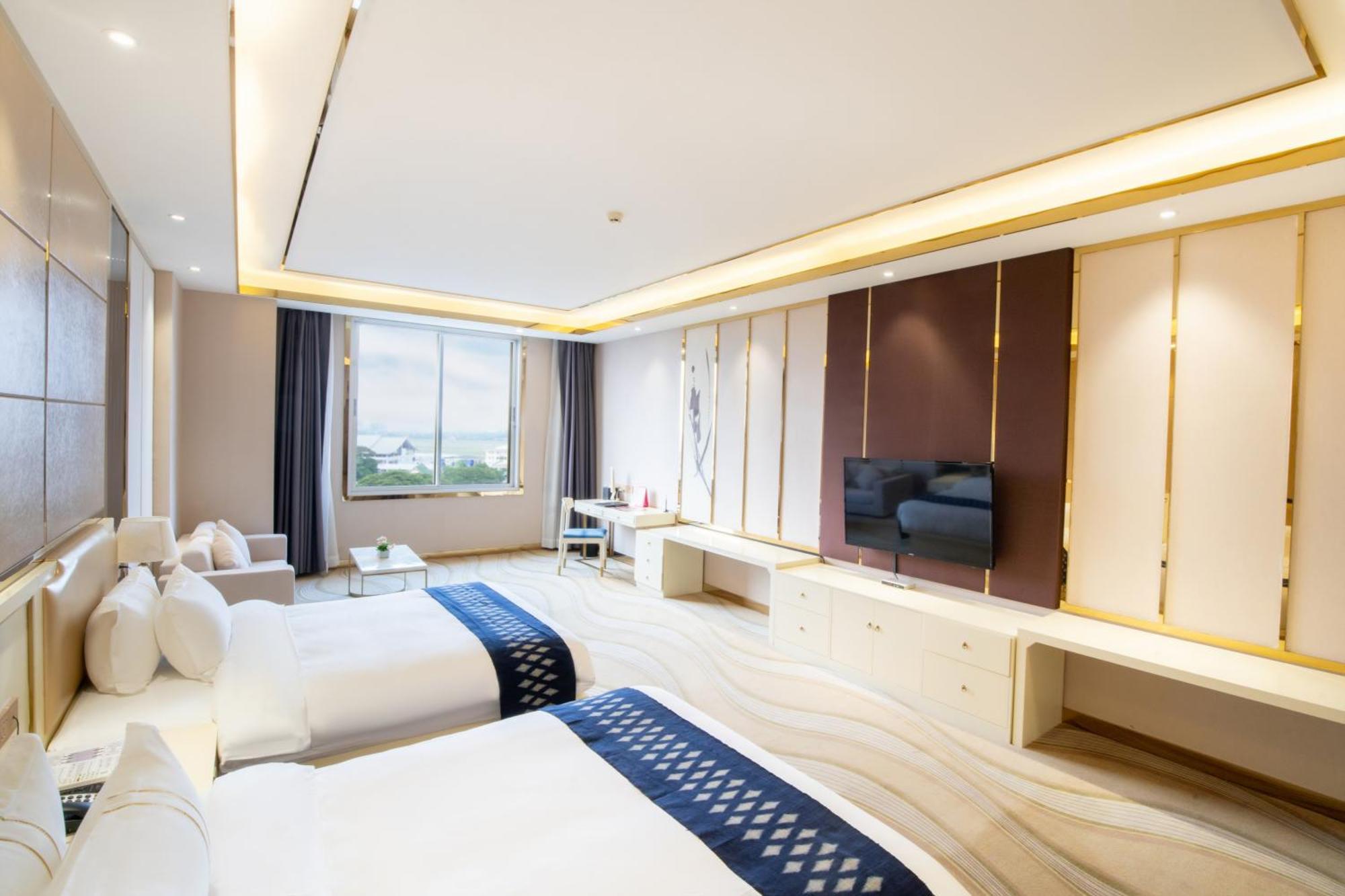St Hotel Wattay Airport Vientiane Exteriör bild