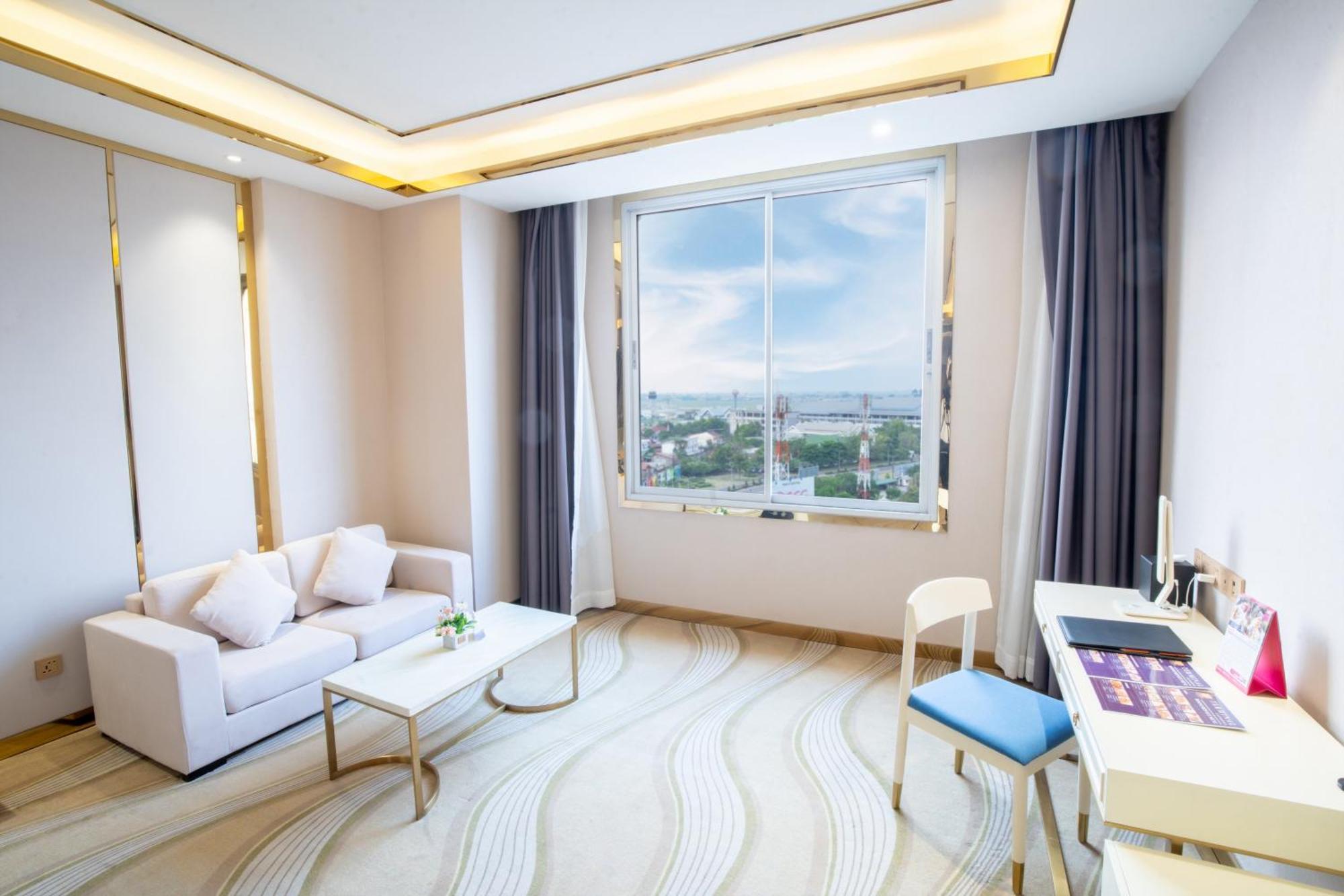 St Hotel Wattay Airport Vientiane Exteriör bild